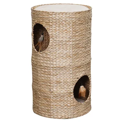 Karliel Caverna Water Hyacinth Scratching Barrel