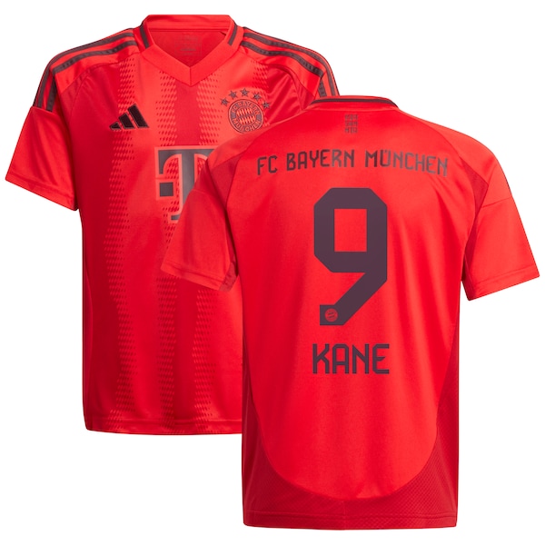 Harry Kane Bayern Munich adidas Youth 2024/25 Home Replica Player Jersey - Red