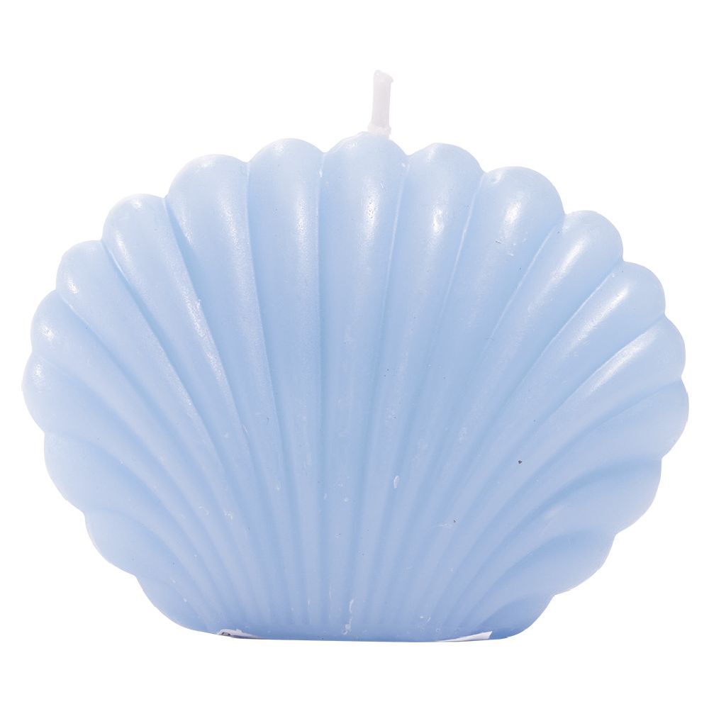 Bougie coquillage petit modèle 8,7x4,5xH6cm