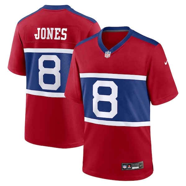 Daniel Jones New York Giants Nike Alternate Player Game Jersey - Century Red