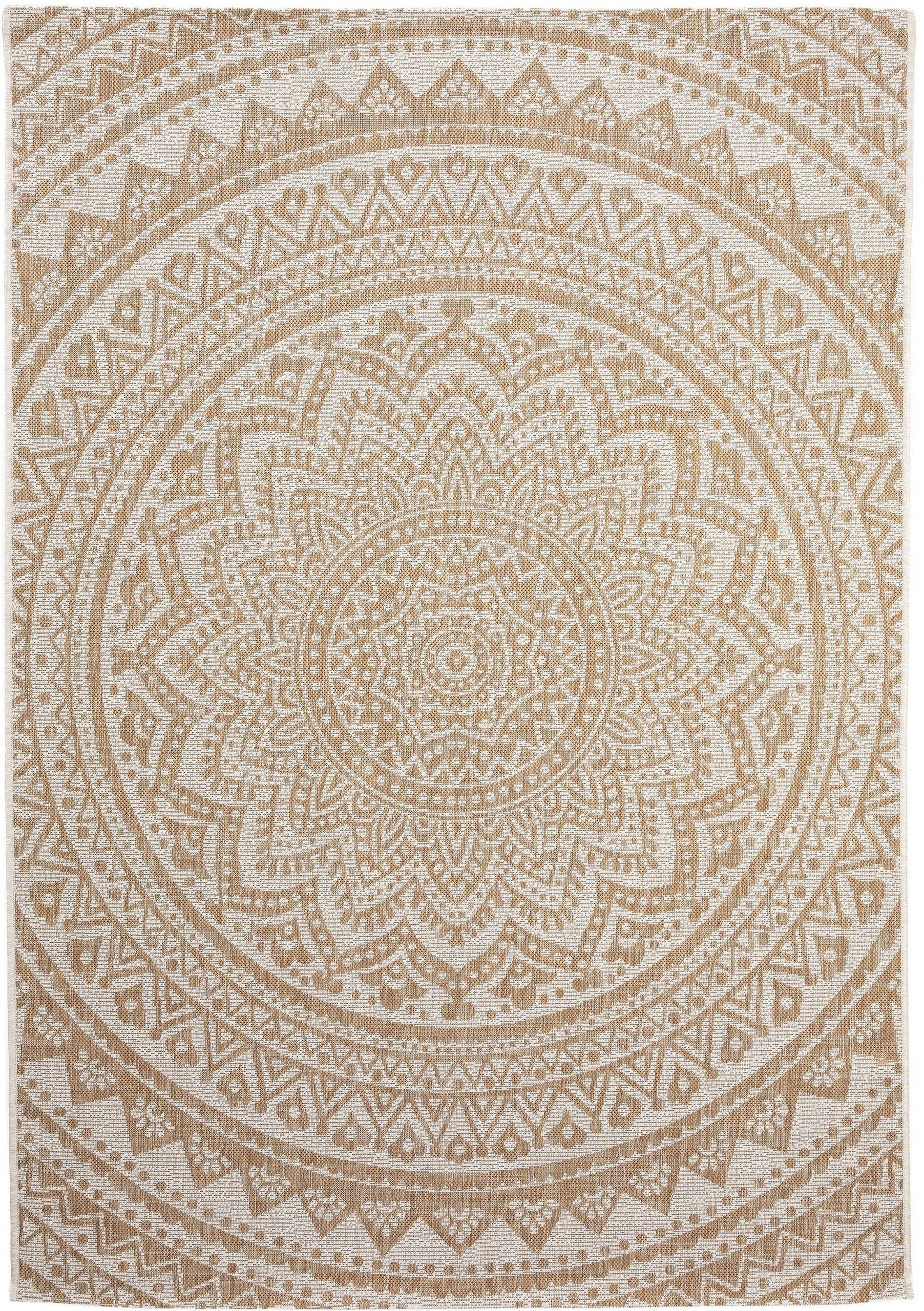 CLEO - Tapis d'extérieur & intérieur crème/beige 200x290