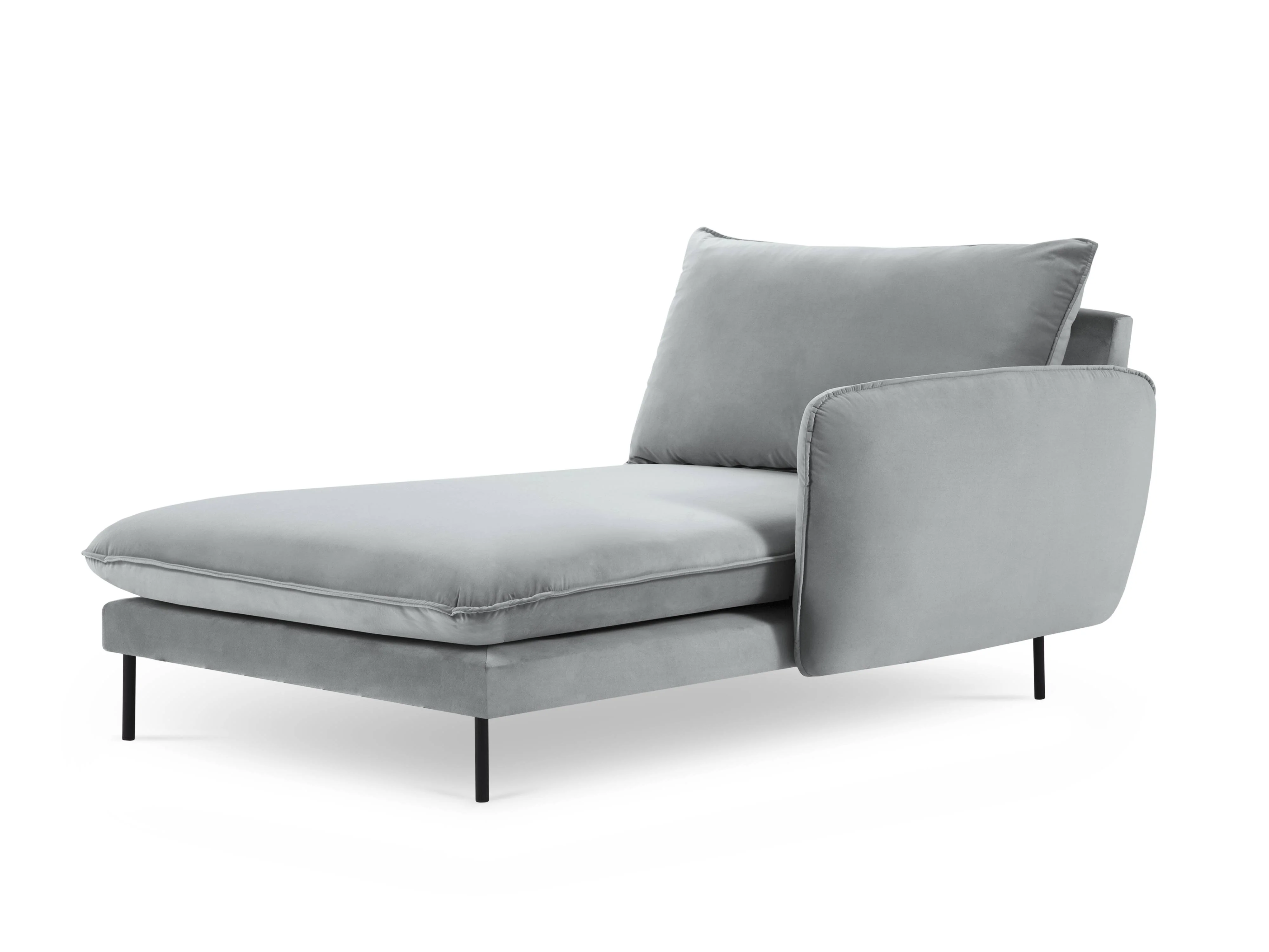 Chaise longue Vienna rechts velvet