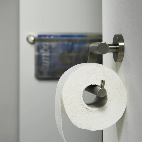 Toilettenpapierhalter »Boston«, Edelstahl, Edelstahlfarben