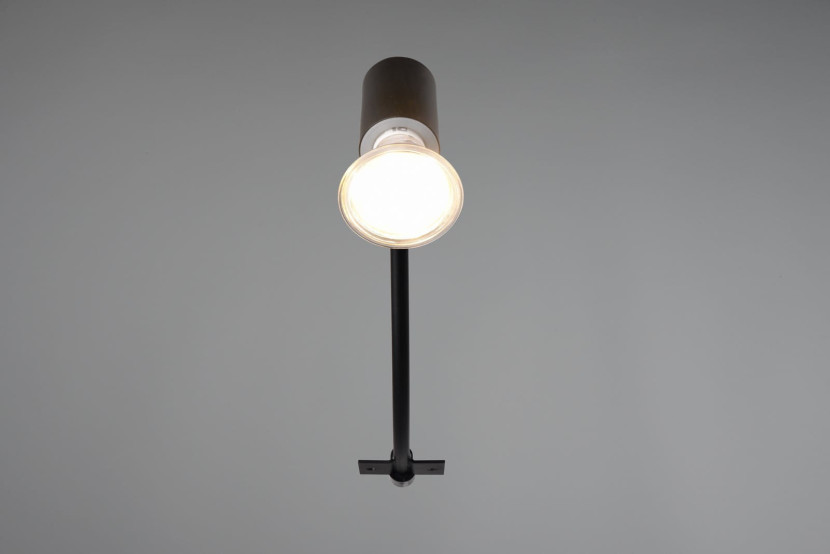 Kinkiet czarny GIADA 1xGU10x5W wym:11,4x5,4x34,3cm IP44 Trio