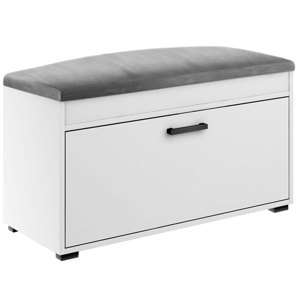 Szafka Fala 1W Biały/Szary/C 80X37,7X49 Cm