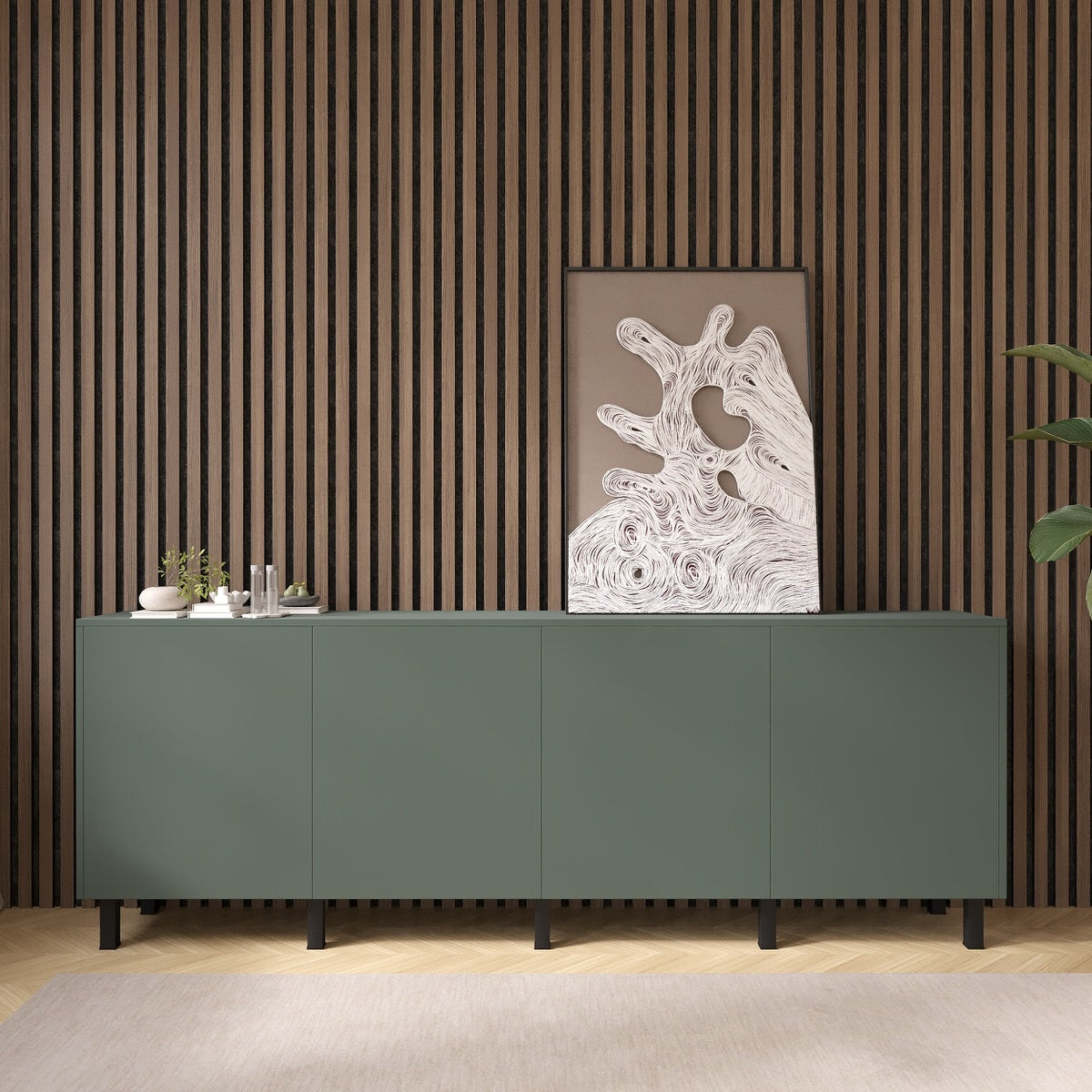 Artego Design Pastell Ayaya 243 cm Dressoir Eucalyptus
