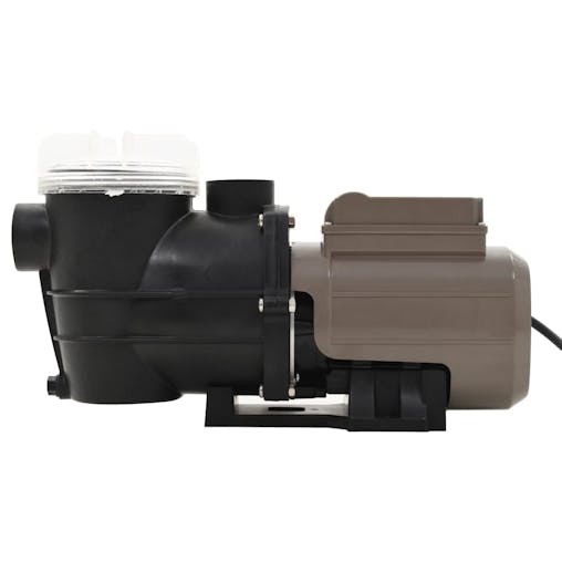 NNEVL Pool Pump with Timer Black 0.25 HP 8000 L/h