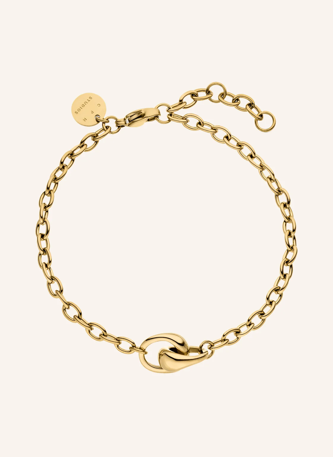 COPENHAGEN STUDIOS Armband aus Edelstahl