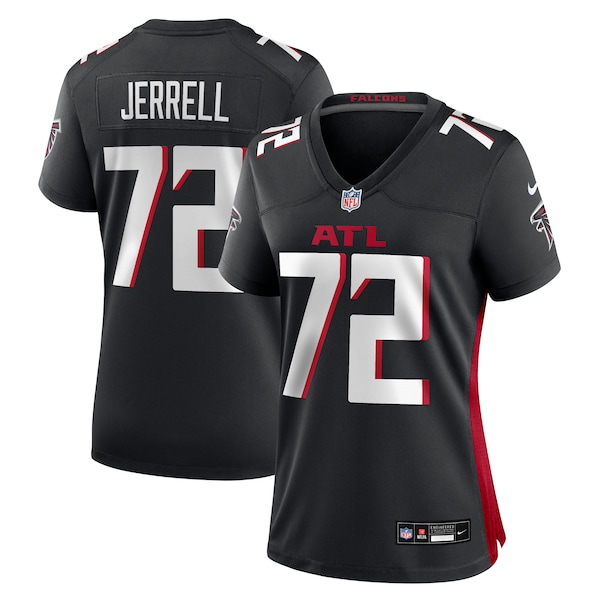 Michael Jerrell Atlanta Falcons Nike Women's Team Game Jersey -  Black