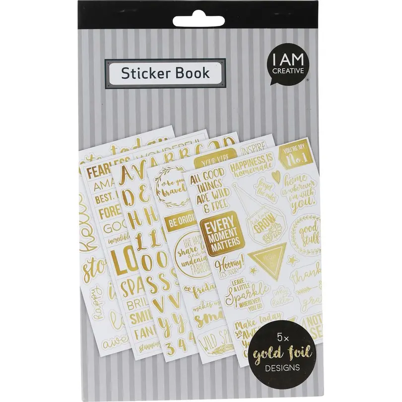 Sticker 5er-Set Stickers