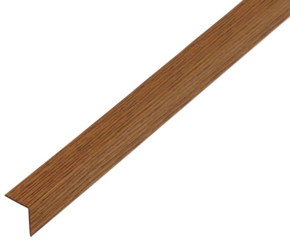 VINKELPROFIL GAH ALBERTS PVC BRUN 20X20X1000MM
