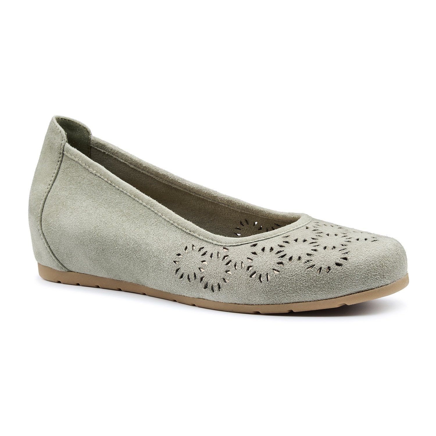 Hotter Swan' Slip On Shoes with Hidden Wedge