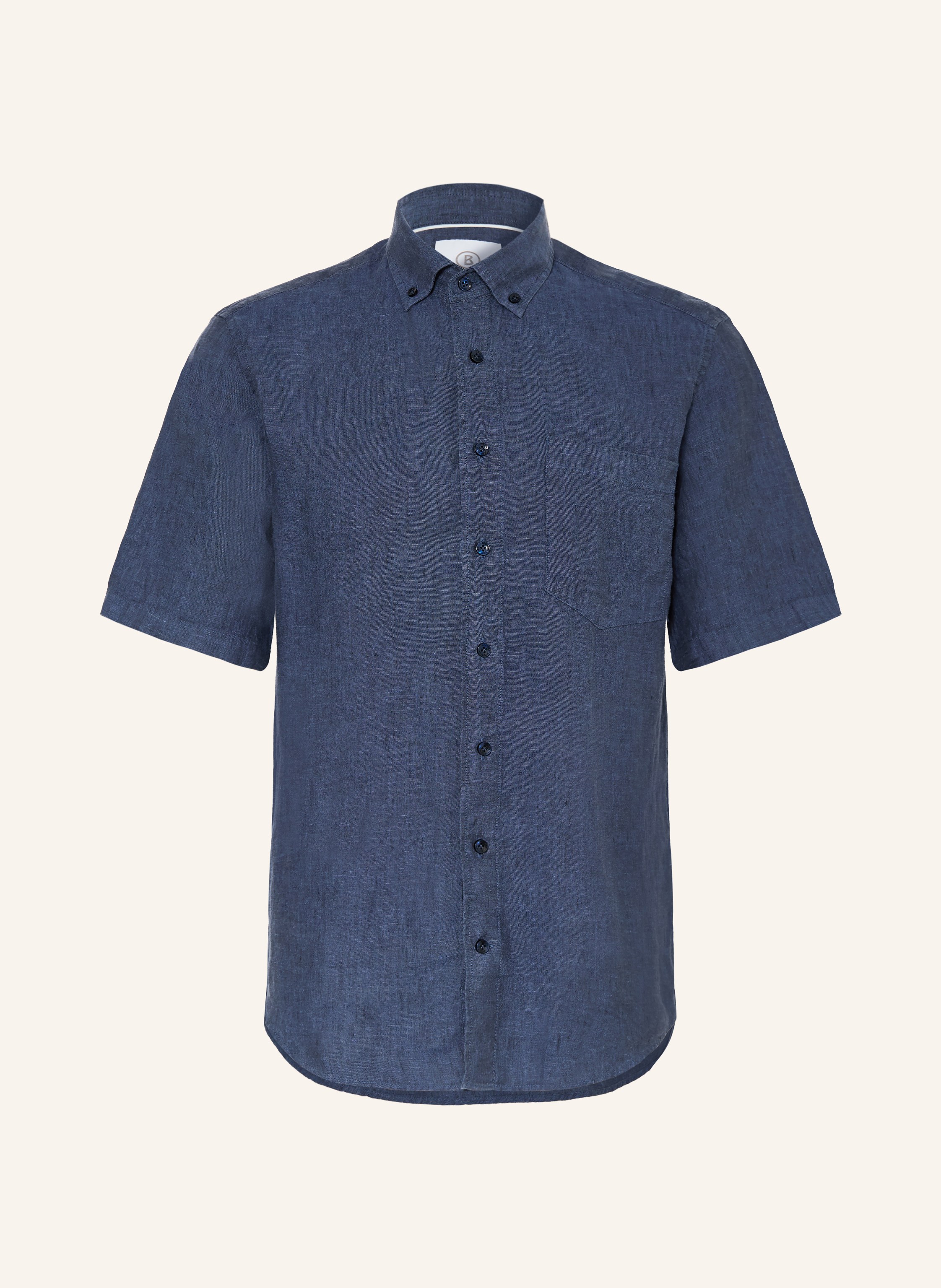 BOGNER Kurzarm-Hemd LYKOS-5 Comfort Fit aus Leinen