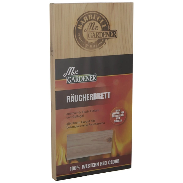 Räucherbrett, Western Red Cedar-Holz
