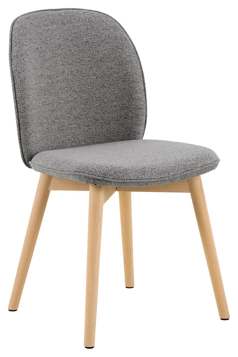 Rebellenclub Eetkamerstoel Leitra - Set Van 2 - Grijs