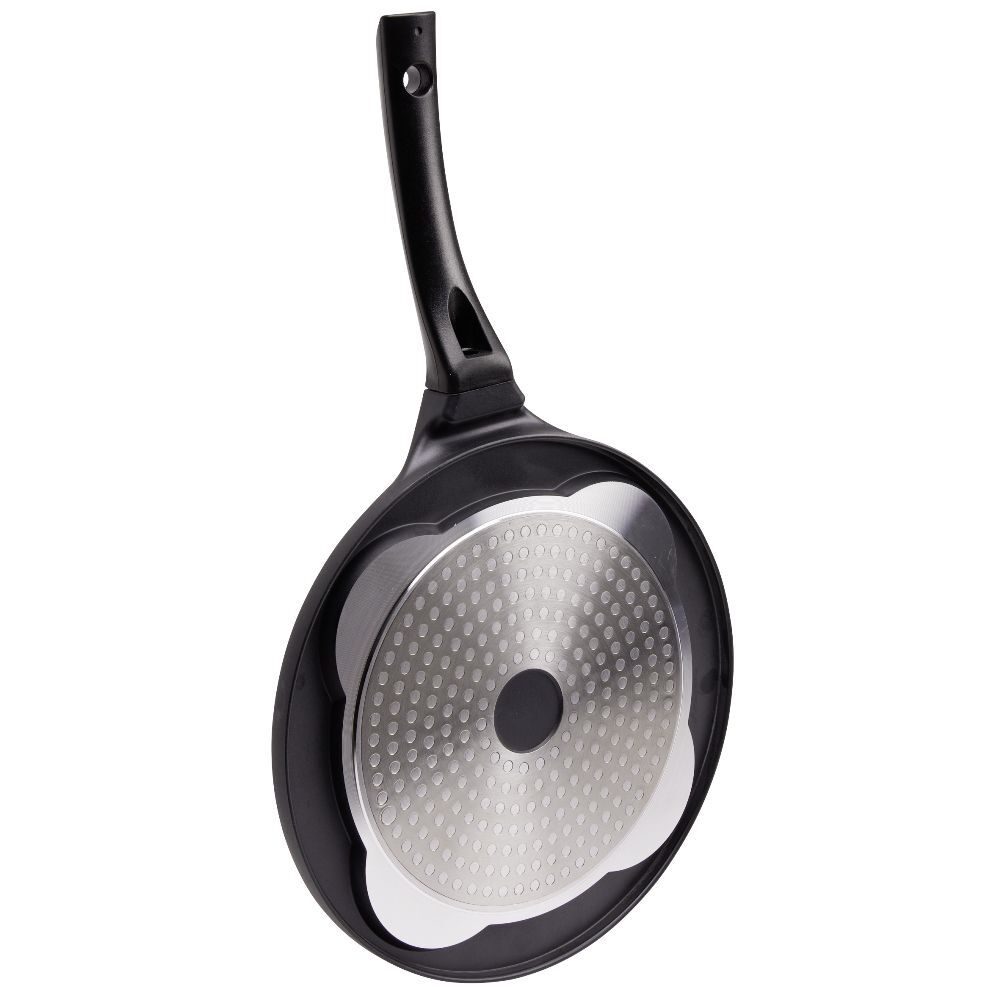 Poêle 4 pancakes anti adhérente aluminium noir