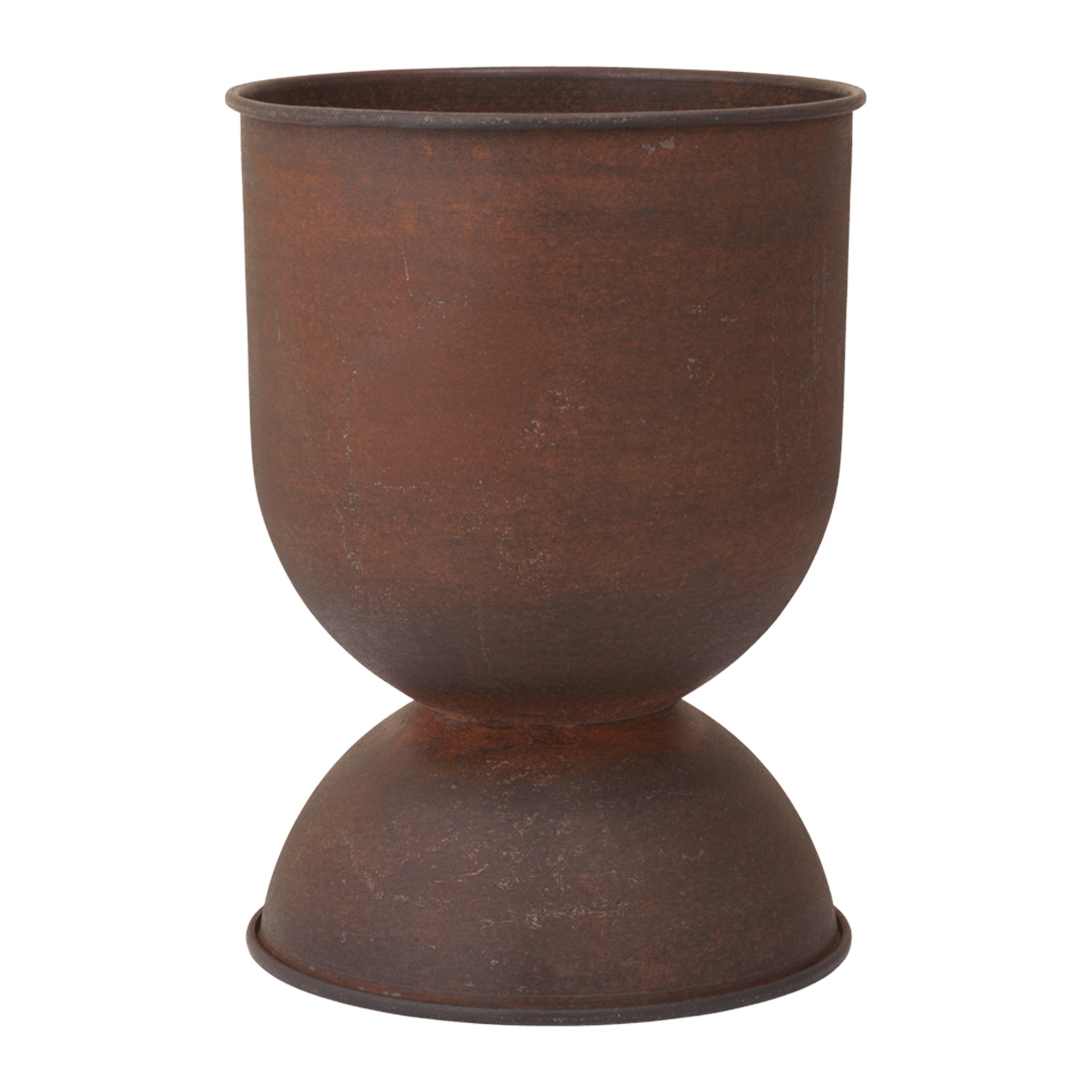 Ferm Living Hourglass Bloempot - Small - Rust