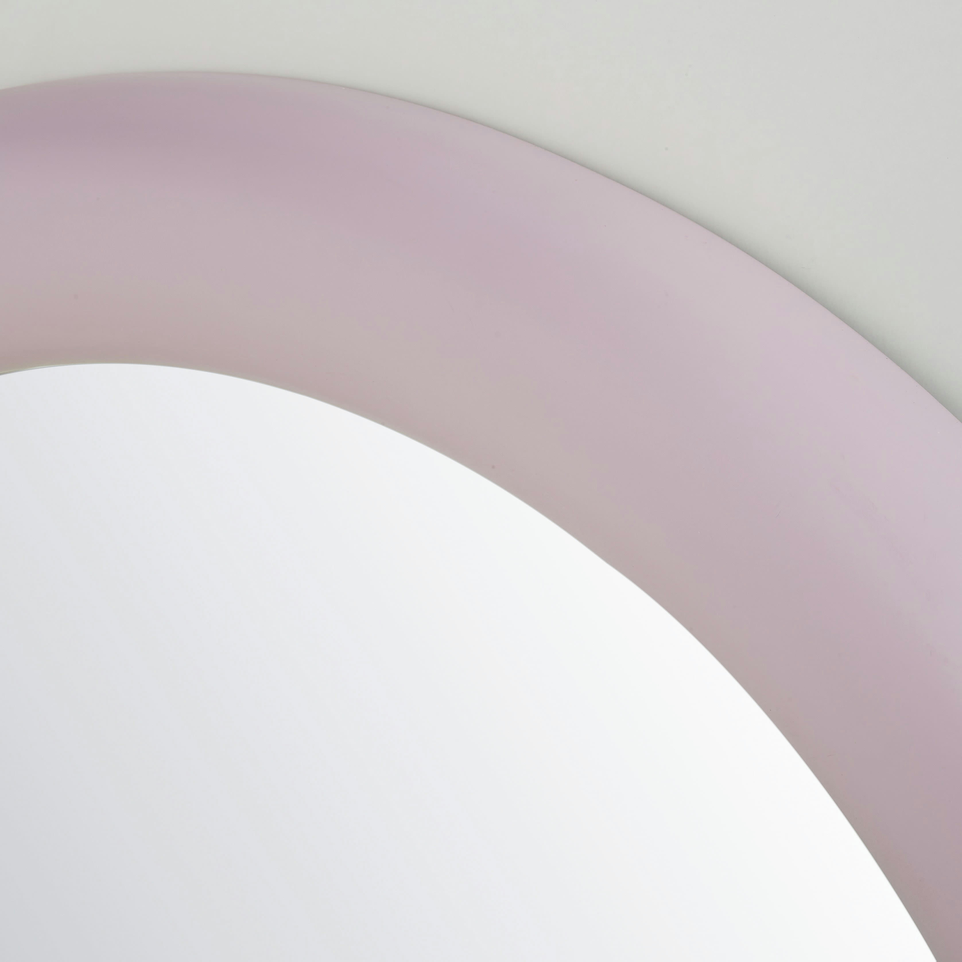 VERANA - Miroir rond rose D110