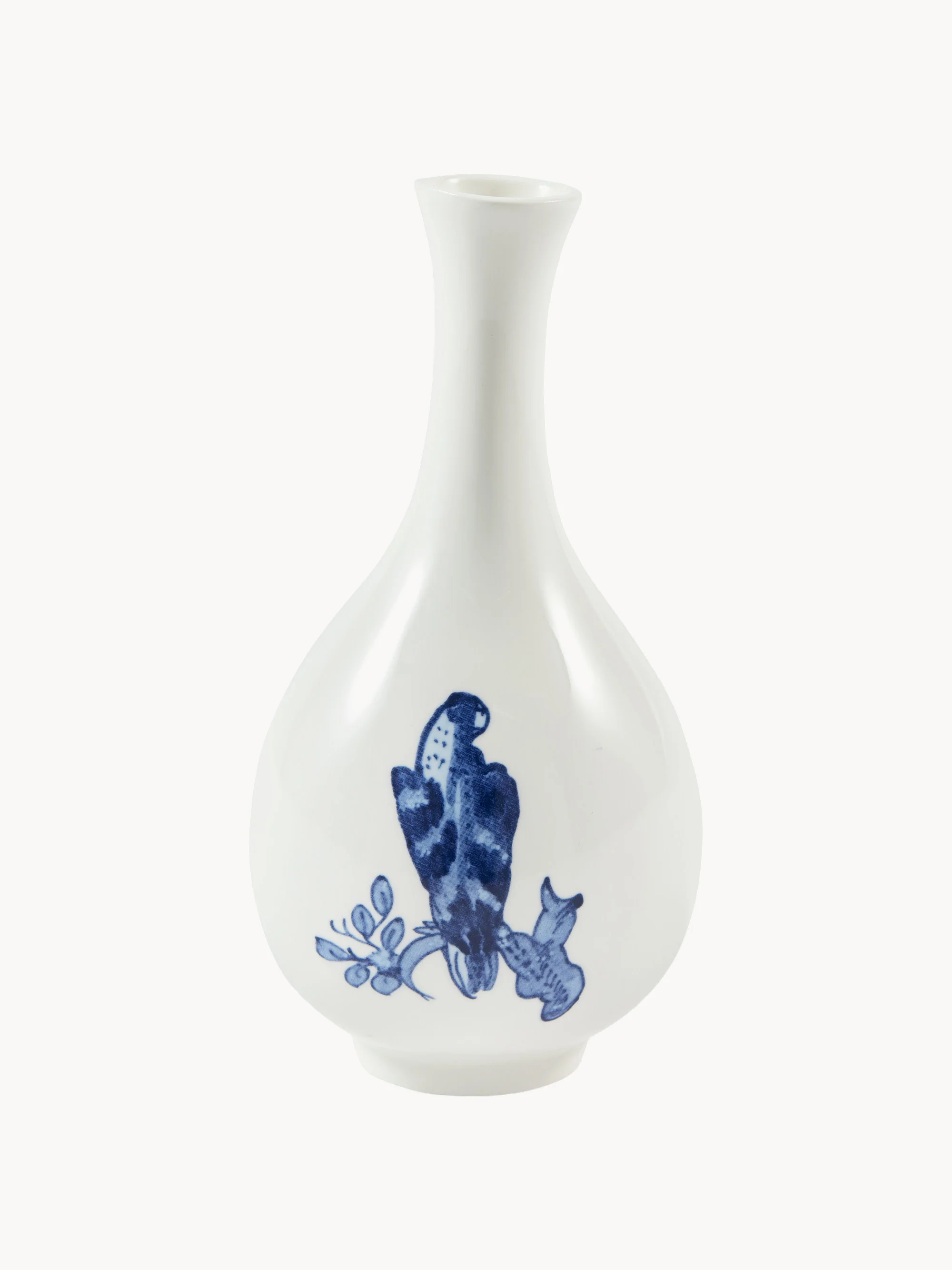 Porzellan-Vase Small Bird, H 17 cm