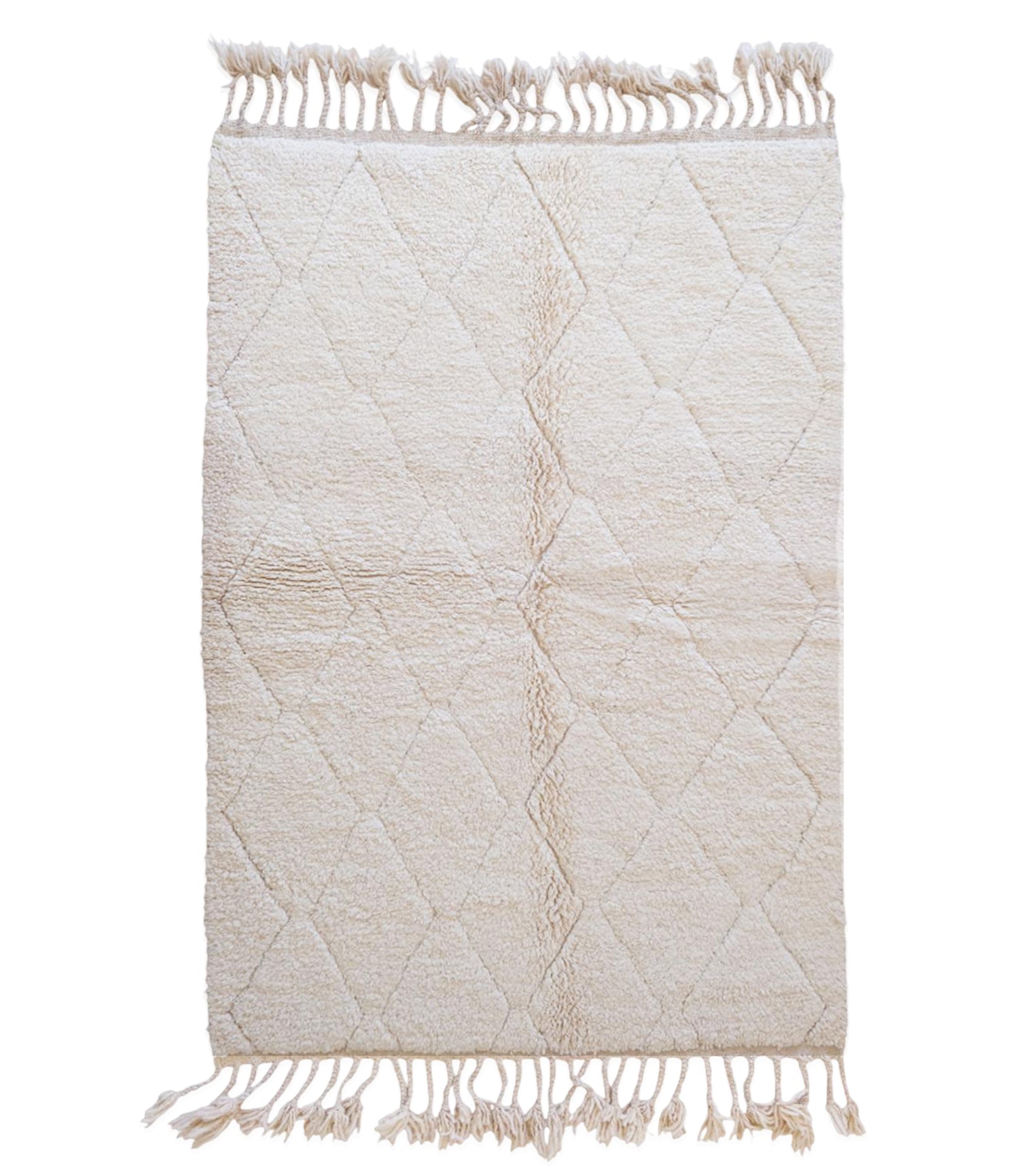 AFK Living vloerkleed Berber - handgemaakt - Wol - 160 cm x 230 cm