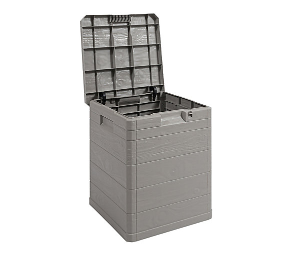 Coffre de jardin Toomax Woody's taupe 90 L