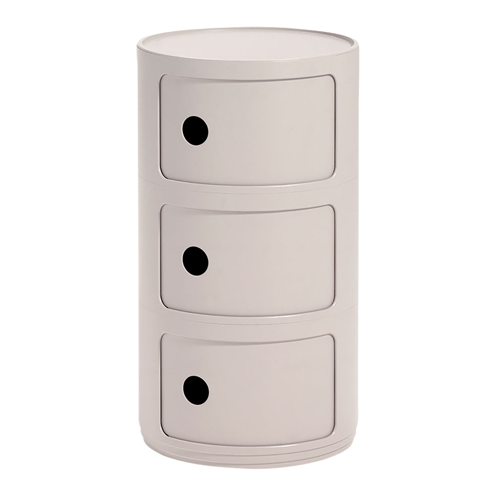 Kartell Componibili BIO Kast - 3 Modules - Crème