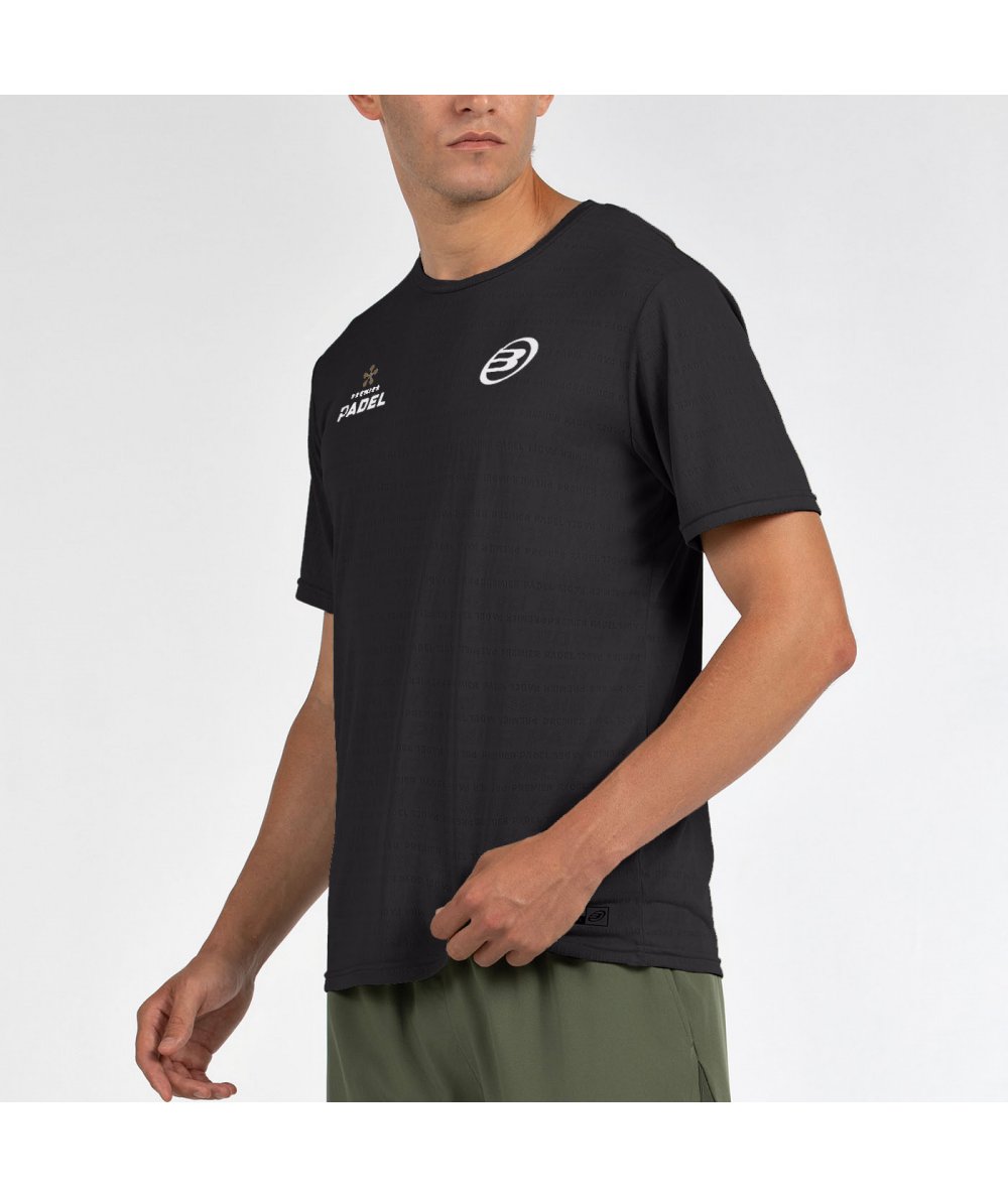 CAMISETA BULLPADEL PRILEP NEGRO