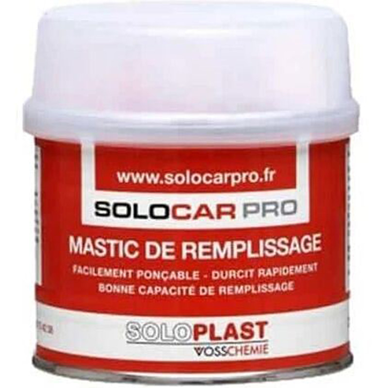Mastic de remplissage 0,5 kg SOLOCAR