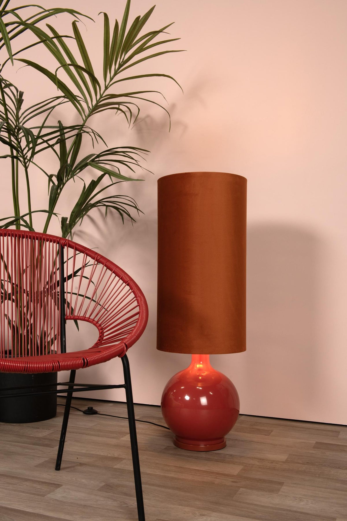 Lucide vloerlamp ESTERAD - 1xE27 - Oranje