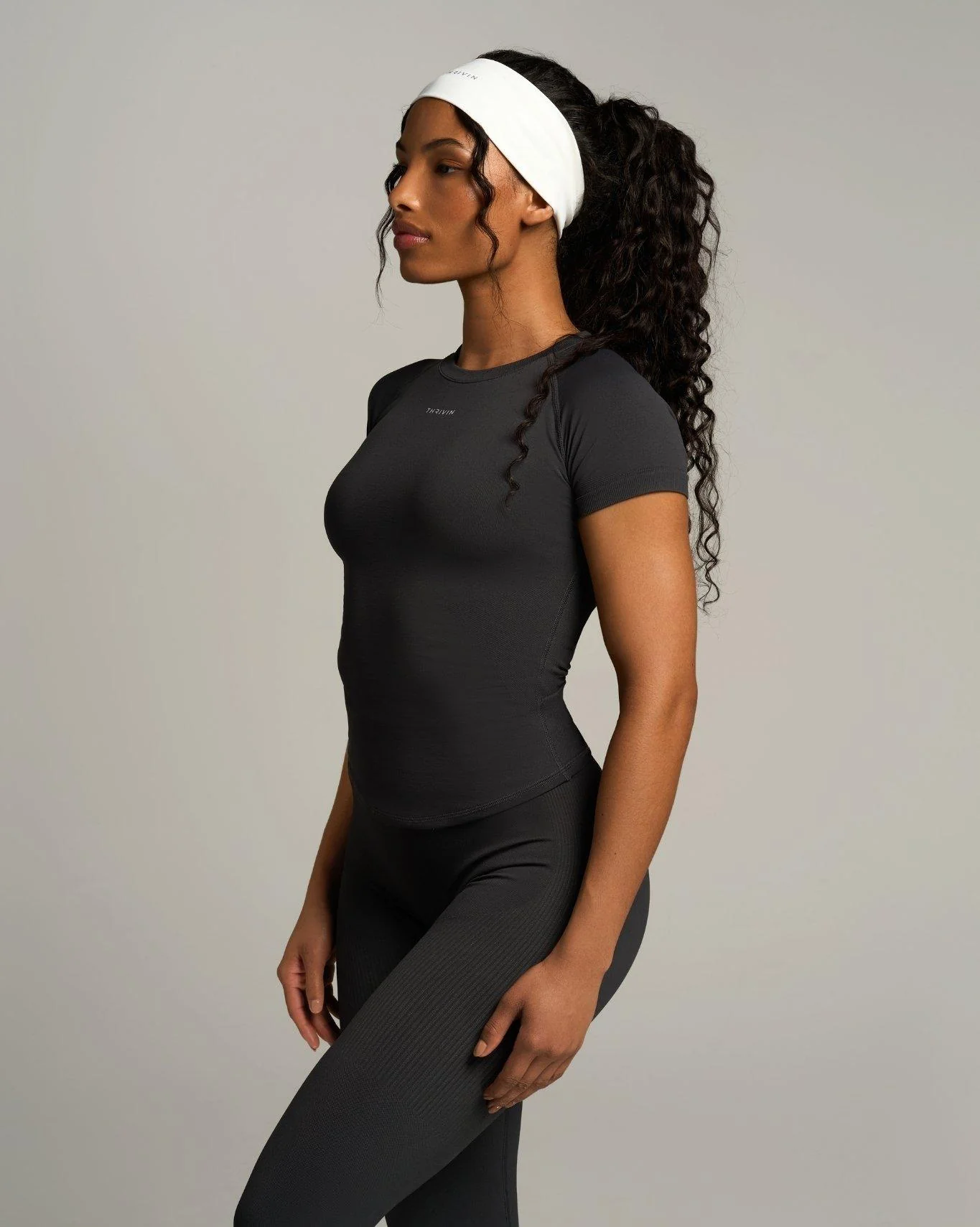 Elevate™ Compression T-shirt | Charcoal Grey