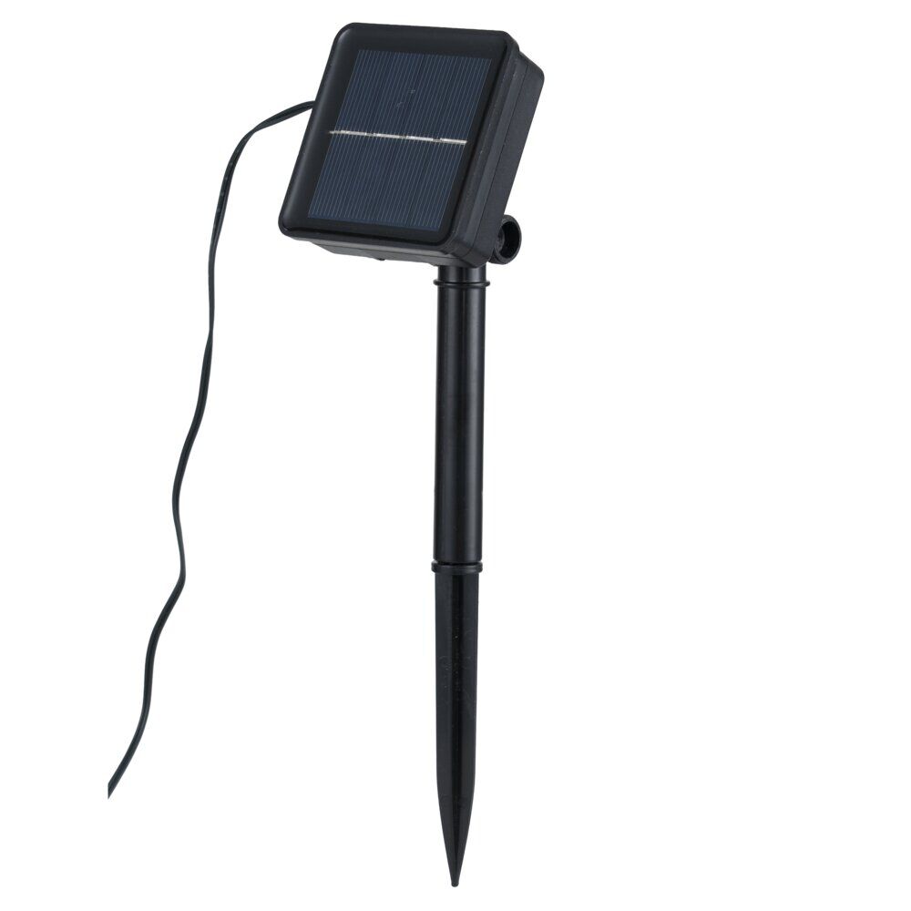 Guirlande de No&euml;l solaire lumineuse 120LED blanc froid L890cm