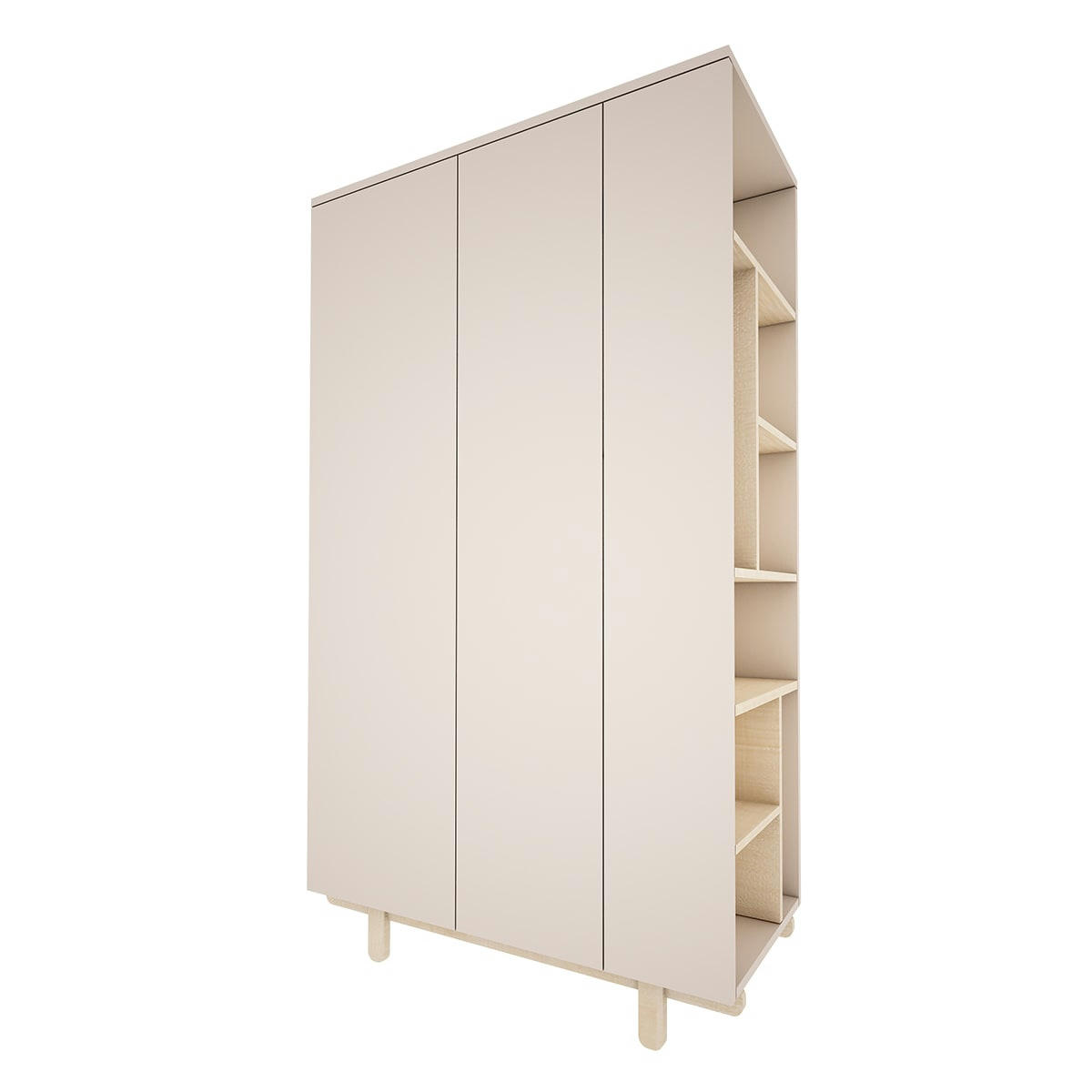 ROMY - Armoire 2 portes beige