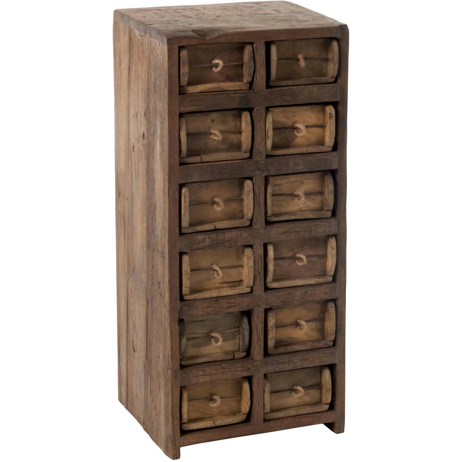- Armoire Bois Recyclé Bois foncé