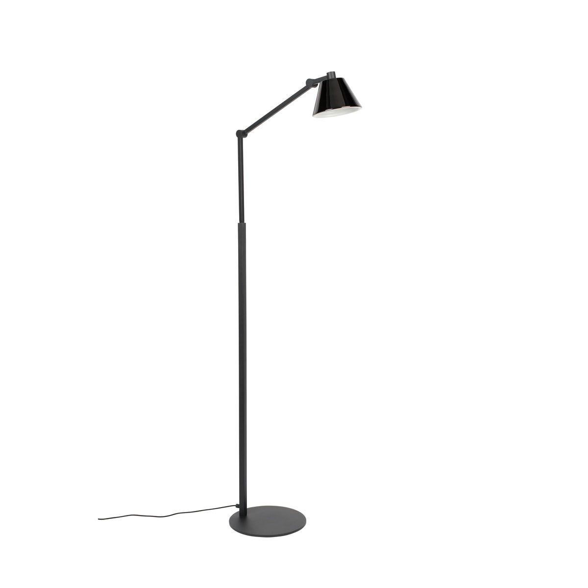 Zuiver Lub Vloerlamp/ Staande leeslamp Zwart