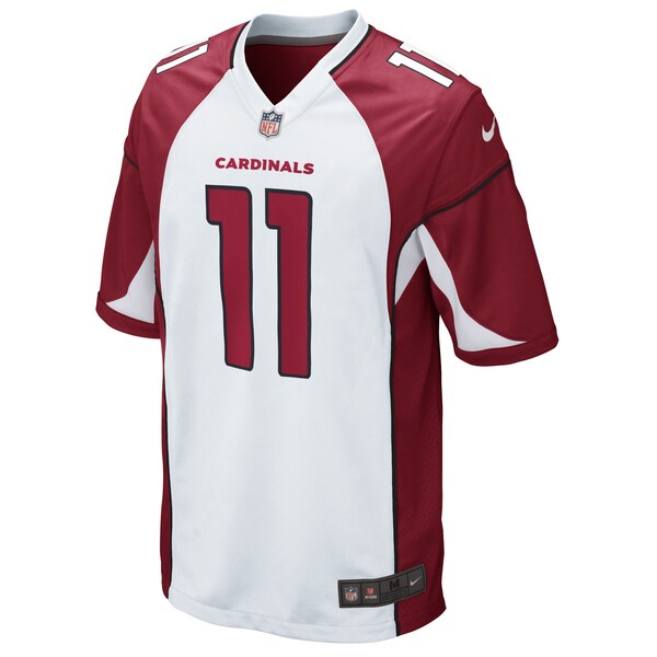 Mens Arizona Cardinals Larry Fitzgerald Nike White Game Jersey