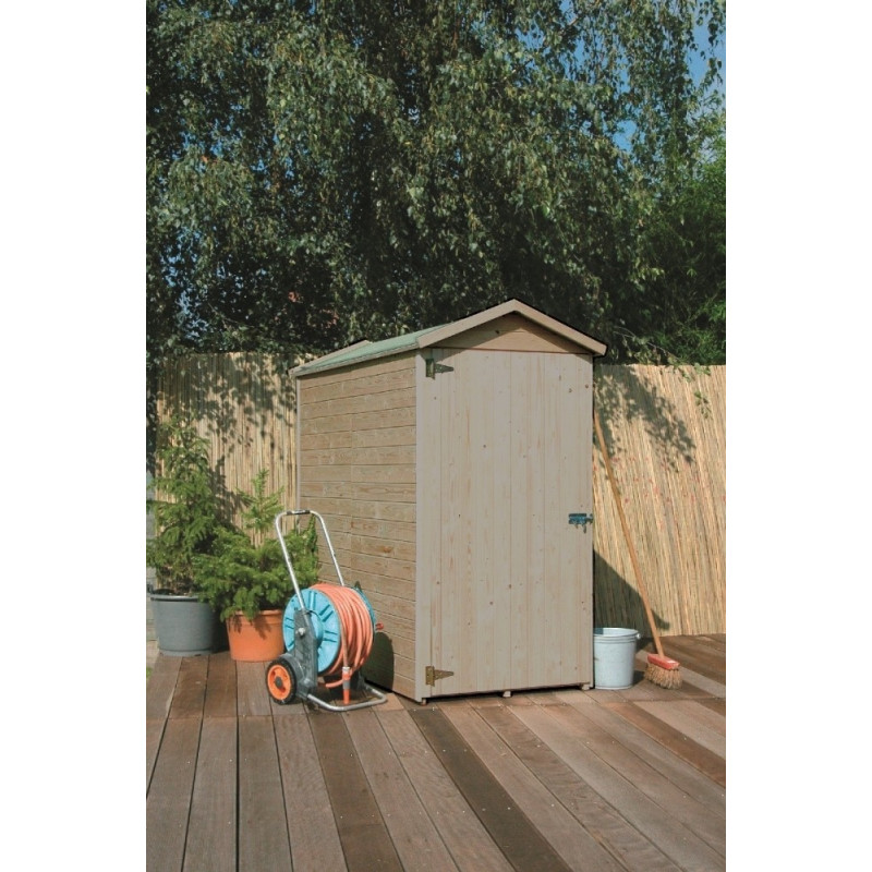 Abri de rangement en bois Diego 12 mm 0,9 x 1,83 x 1,83 m SOLID