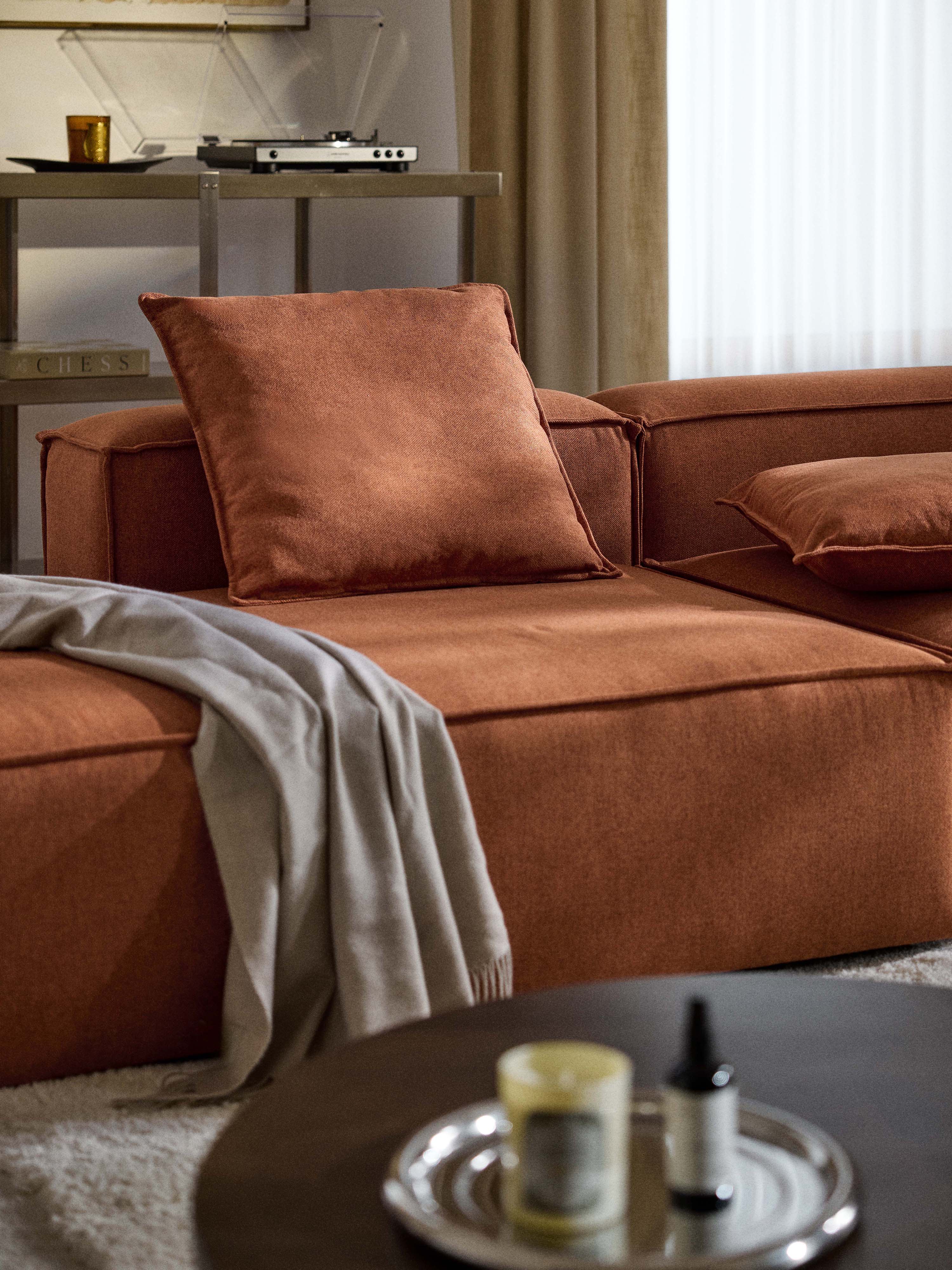Großes Sofa-Kissen Lennon, 60 x 60 cm