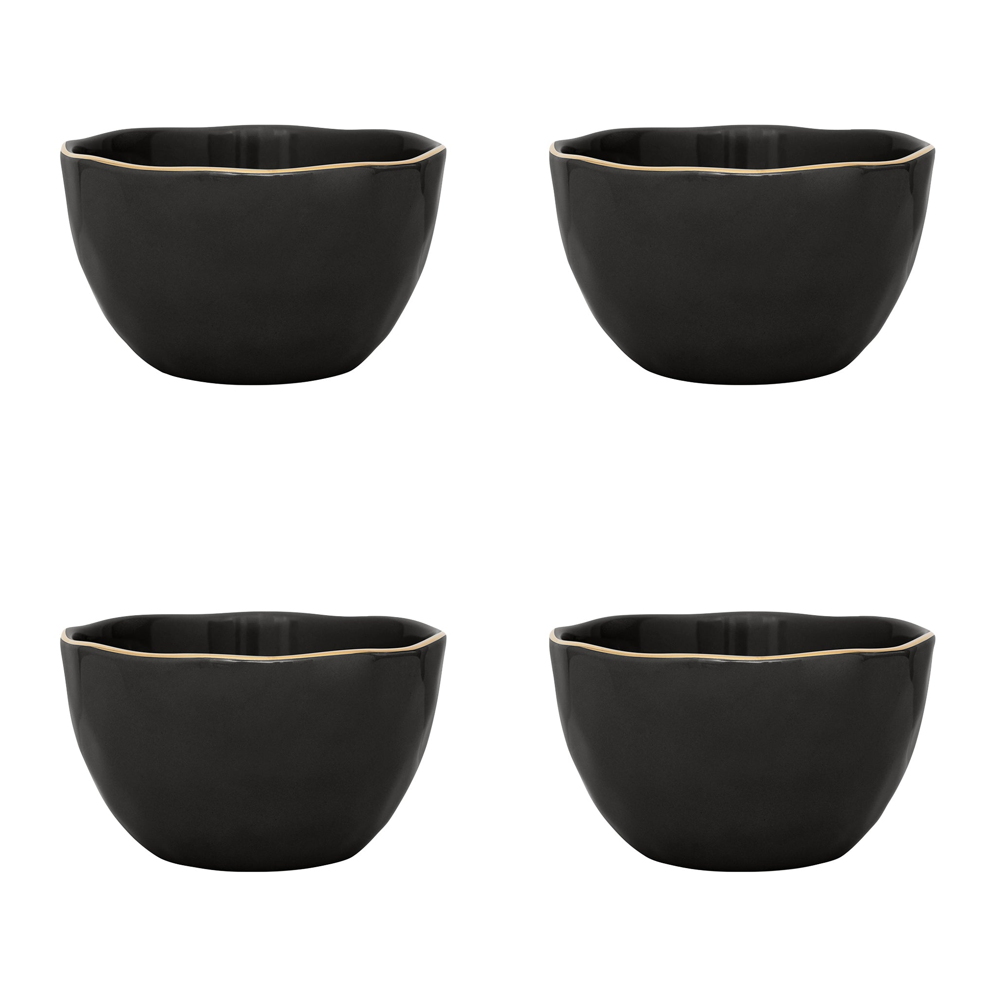 Urban Nature Culture Good Morning Kom Ø 14 cm - Zwart