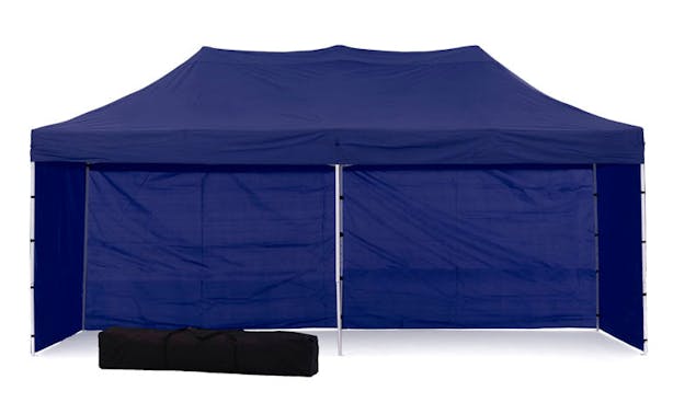 NNEDPE Gazebo Tent Marquee 3x6m PopUp Outdoor Wallaroo Blue