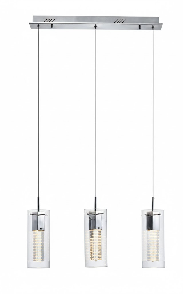 Lampa wisząca Verizon modernistyczna chromowana 3xMR11x35W IP20 Italux