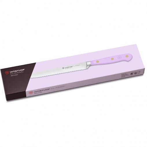 Wusthof Classic Serrated Utility 14cm Knife | Purple Yam
