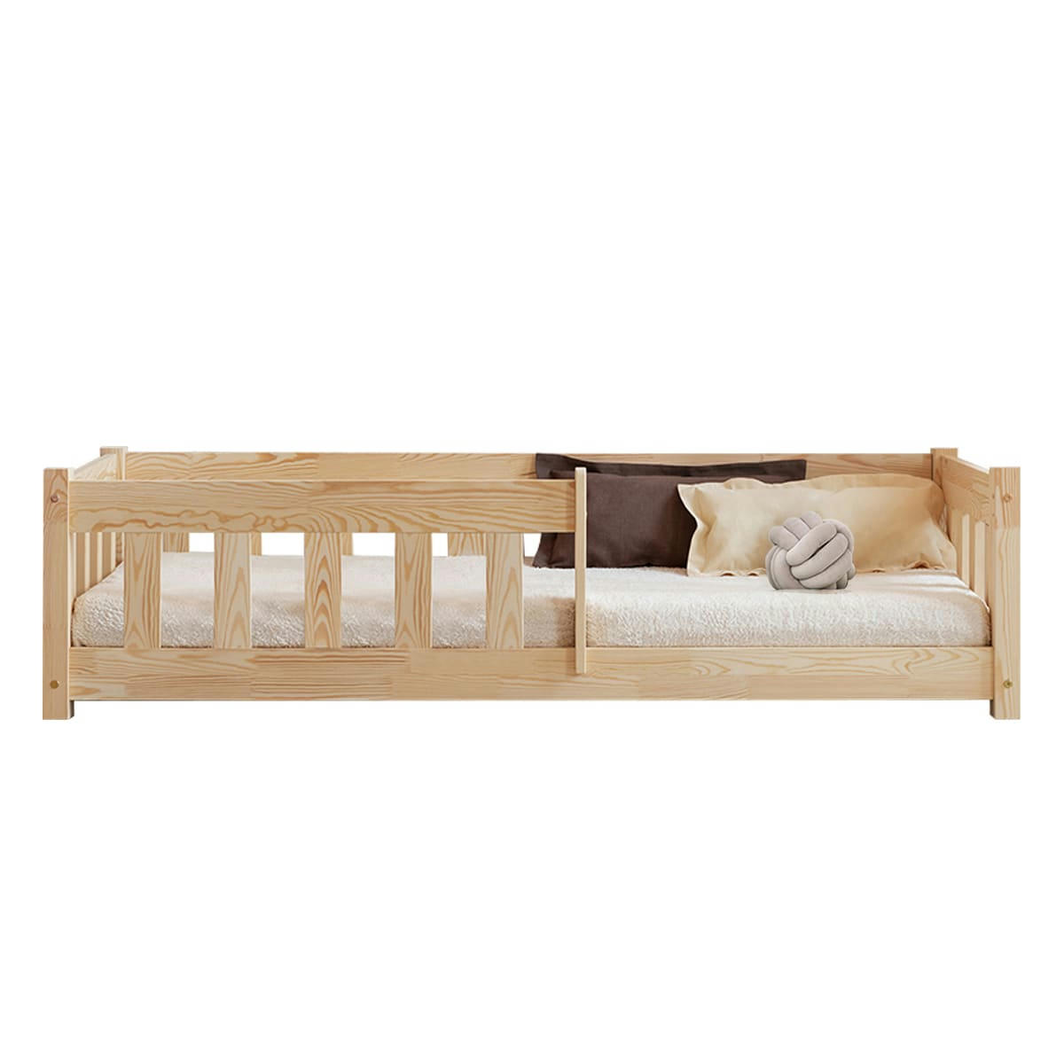 ELISE - Lit 70x140 sommier inclus naturel