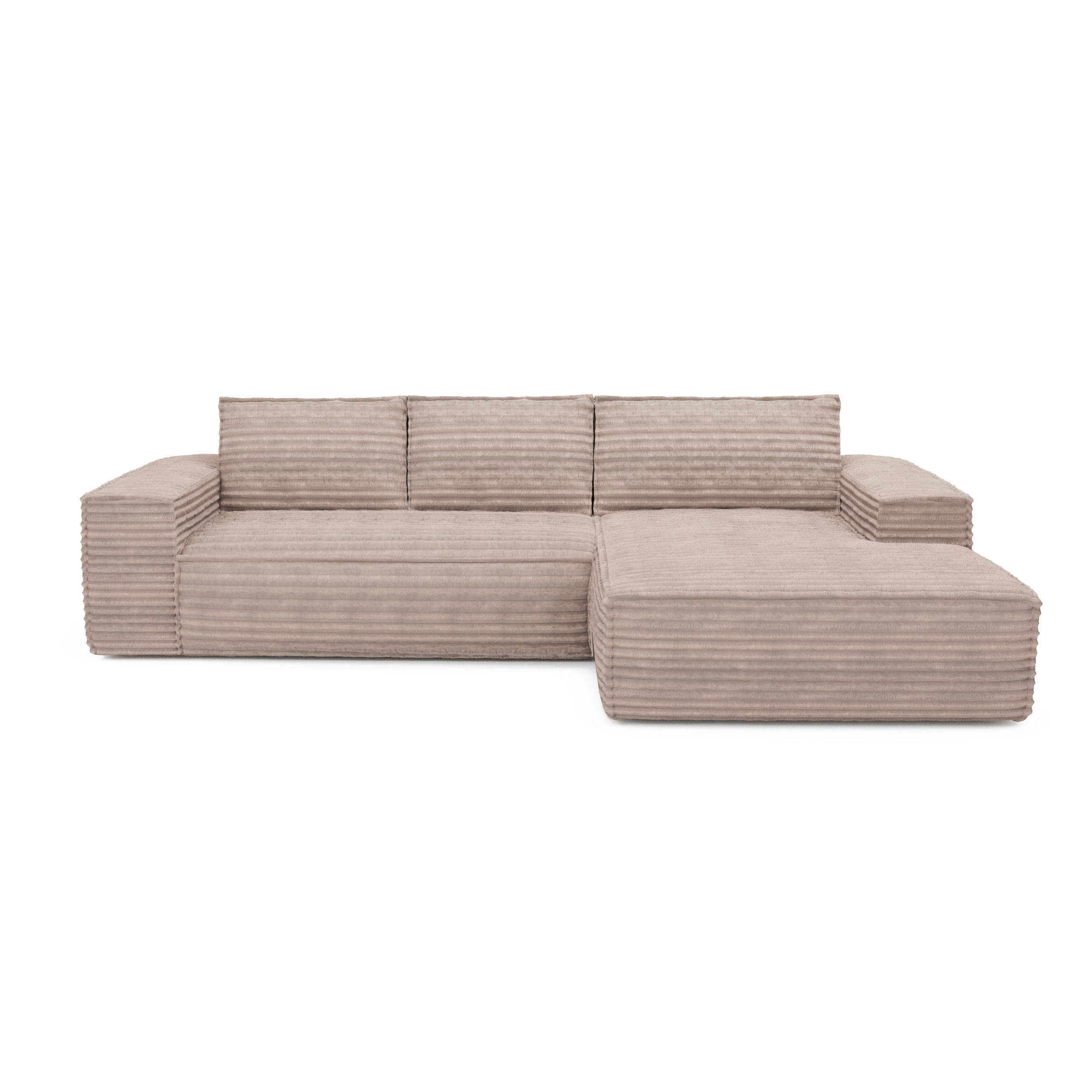 Rechte hoekbanken JOAN 5 personen Corduroy Mol