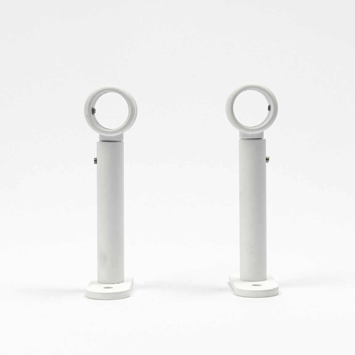 Conjunto 2 suportes branco 90mm