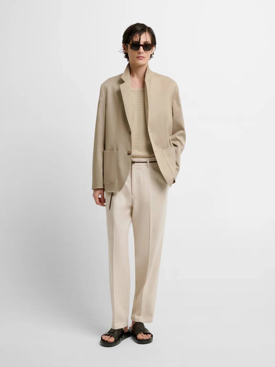 Chino à pinces - L'atelier