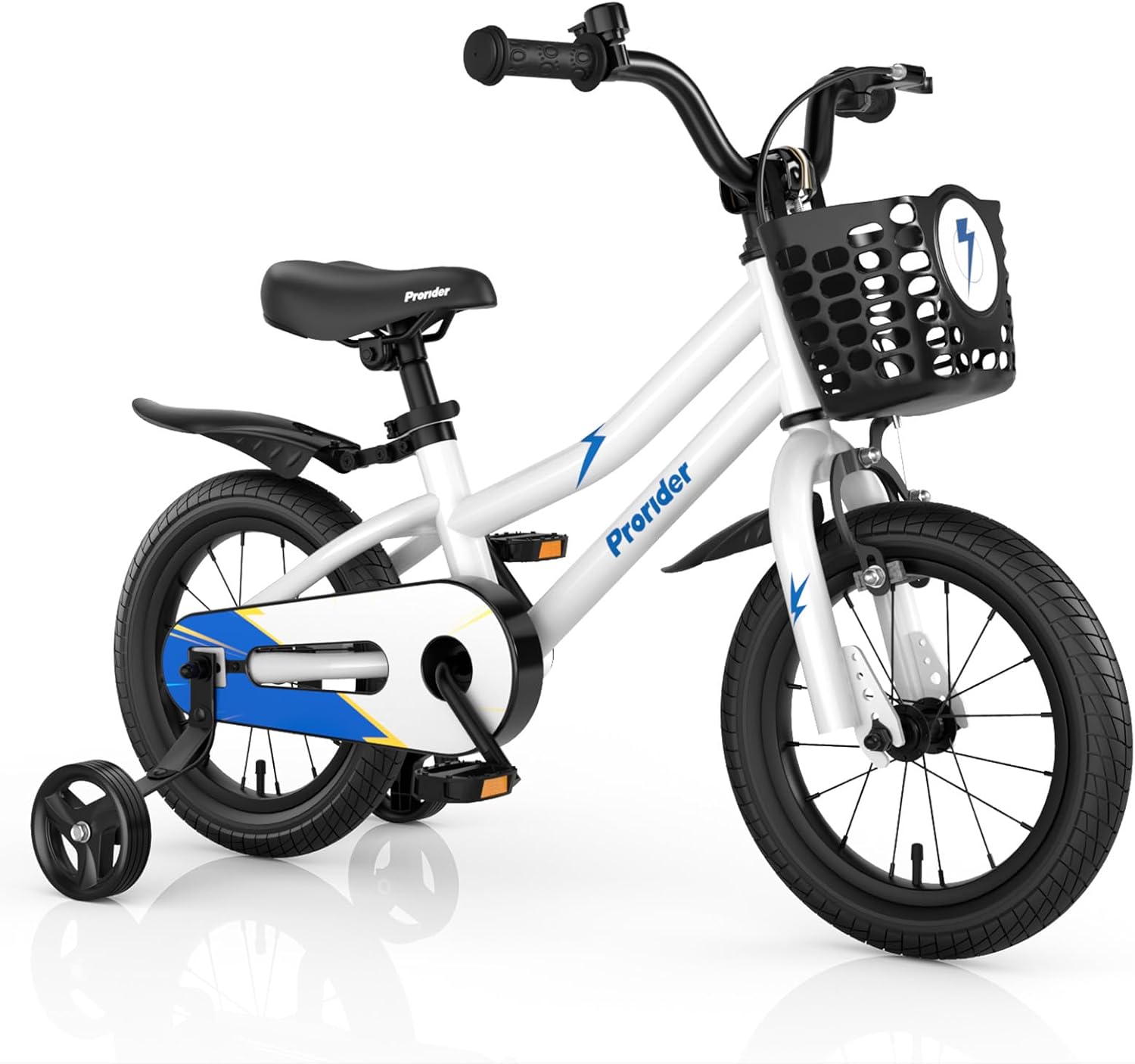 BABY JOY Kids Bike, 12 14 16 18 Inch Boys Girls Bike for 3-8 Years w/Training Wheels, 20 Inch Children Bicycle for 8+ Teens w/Kickstand, Handbrake, Coaster Brake & Removable Basket, Sporty Bicycle