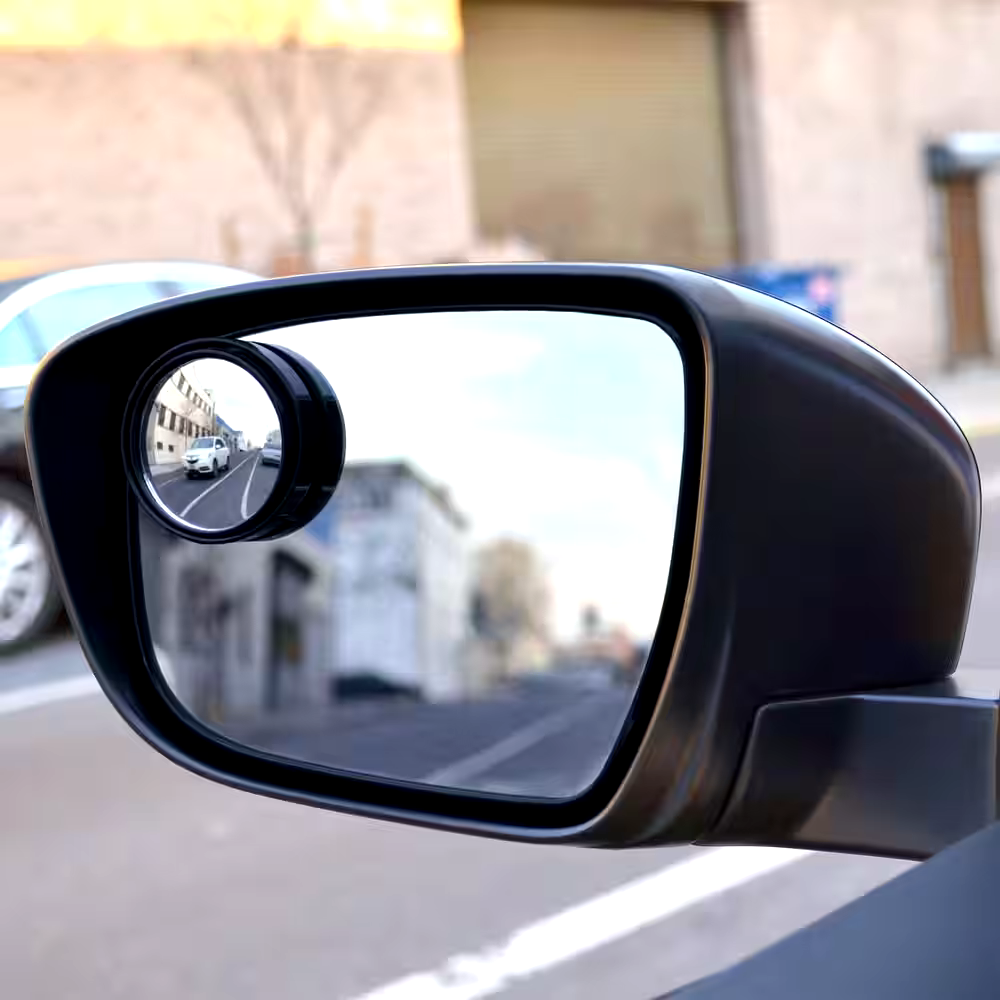 K Source Round Blind Spot Mirrors, 2-in, 2-pk