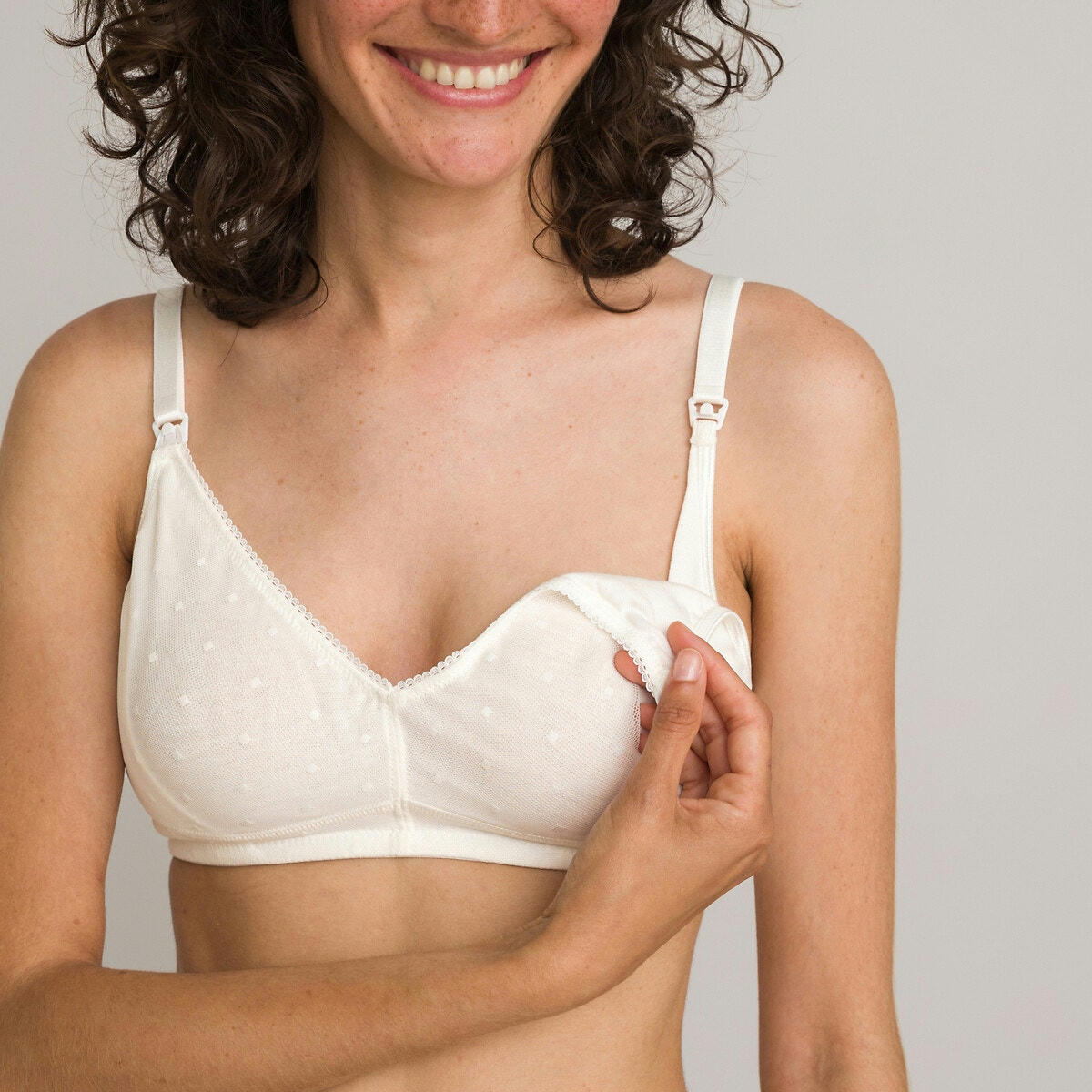 Soutien gorge d'allaitement sans armatures