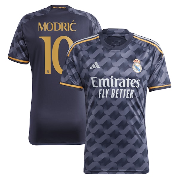 Luka Modric Los Merengues adidas 2023/24 Away Replica Player Jersey - Navy/White
