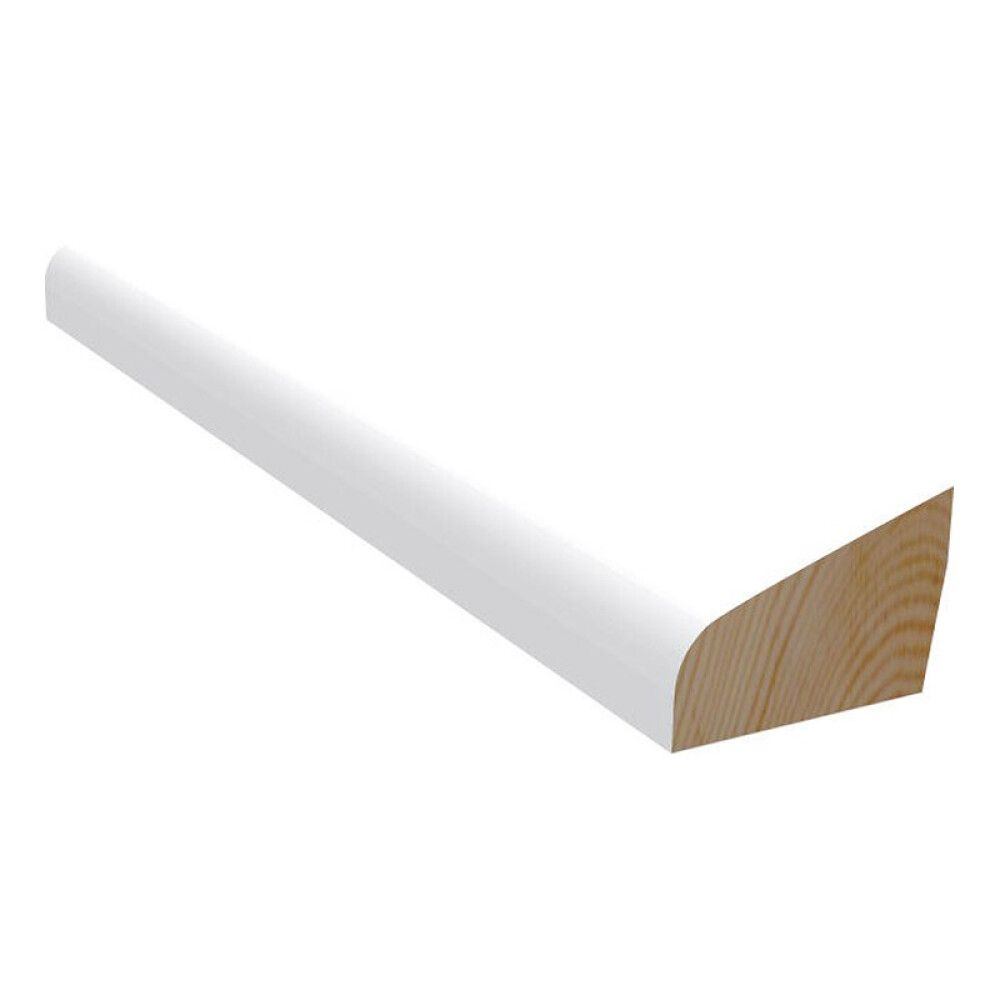 TAKLIST MOELVEN 21X34X4400MM M205 HVIT